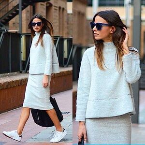 Zara Mock Neck Sweater